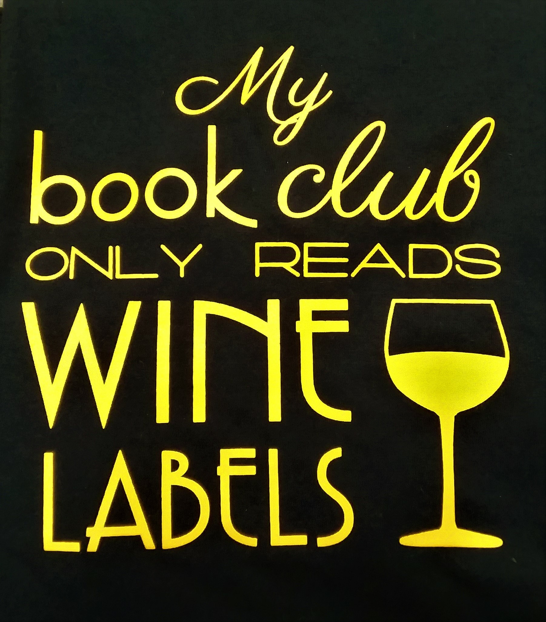 My Book Club Only Reads Wine Labels Tote Bag for Sale by coolfuntees